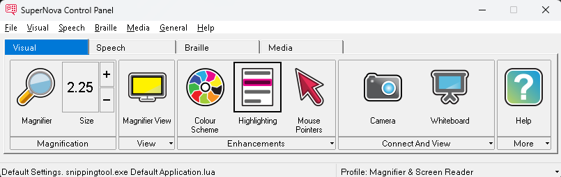 SuperNova 24 Control Panel